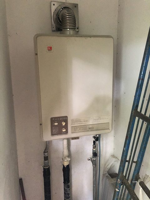 給湯専用機（PS設置、PS扉内設置等）の交換・修理施工例 | 給湯器